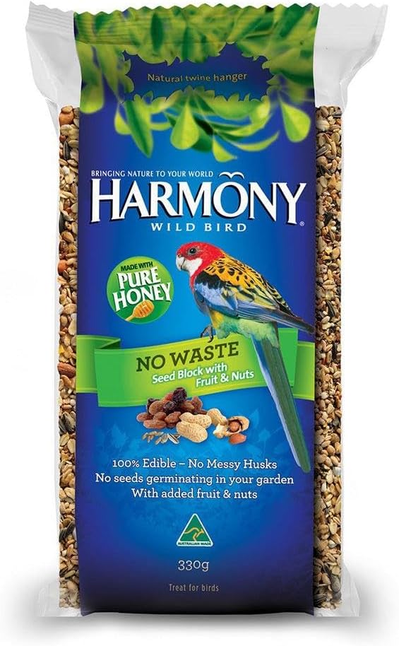 Harmony No Waste Seed Block Wild Bird Food Treats , 330 gms