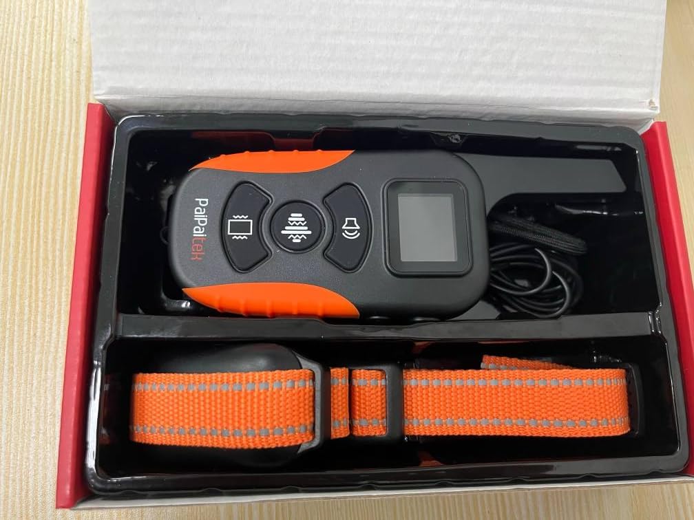Dog Vibration Collar with Controller for 2 Dogs No Shock, 9 Types of Beeps and Vibrations, 3300ft Range & Upgraded Waterproof Training Collar for Dogs 5-120lbs - No Prongs