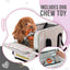 PETULINA Dog Car Seats for Small Dogs - Small Dog Car Seat