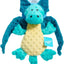 Barkbox Dingbert The Dragon Plush Dog Toy – Squeaky & Crinkly Fantasy Dragon Toy with Flapping Wings for All Dogs