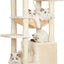 Heybly Cat Tree for Large Cats 20 lbs Heavy Duty,60 inches XXL