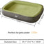Ertah Dog Beds for Large Dogs, Medium Waterproof Dog Bed with Removable Washable Cover & Anti-Slip Bottom Washable Cover Nonskid Bottom