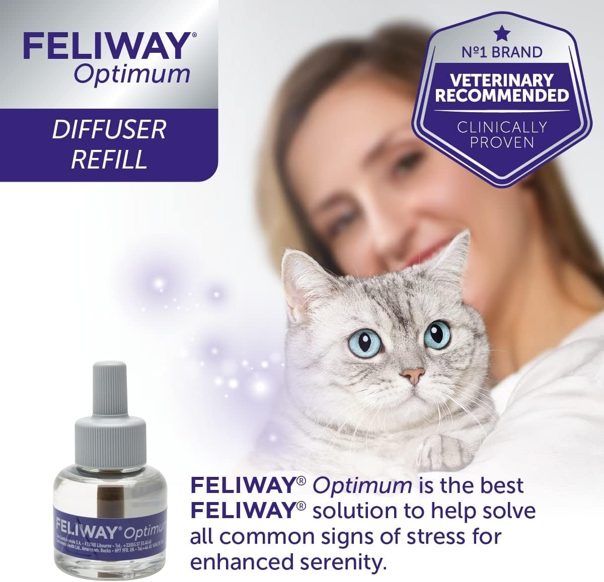 Feliway Optimum Refill 3 Pack
