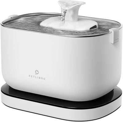 PETLIBRO Cordless Cat Water Fountain, Rechargeable Battery Operated Wireless Pet Water Fountain