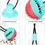 Interactive Dog Toys Tug of War, Mentally Stimulating Toys for Dog, Puppy Teething Puzzle Treat Food Dispensing Ball Toy for Small Medium dog