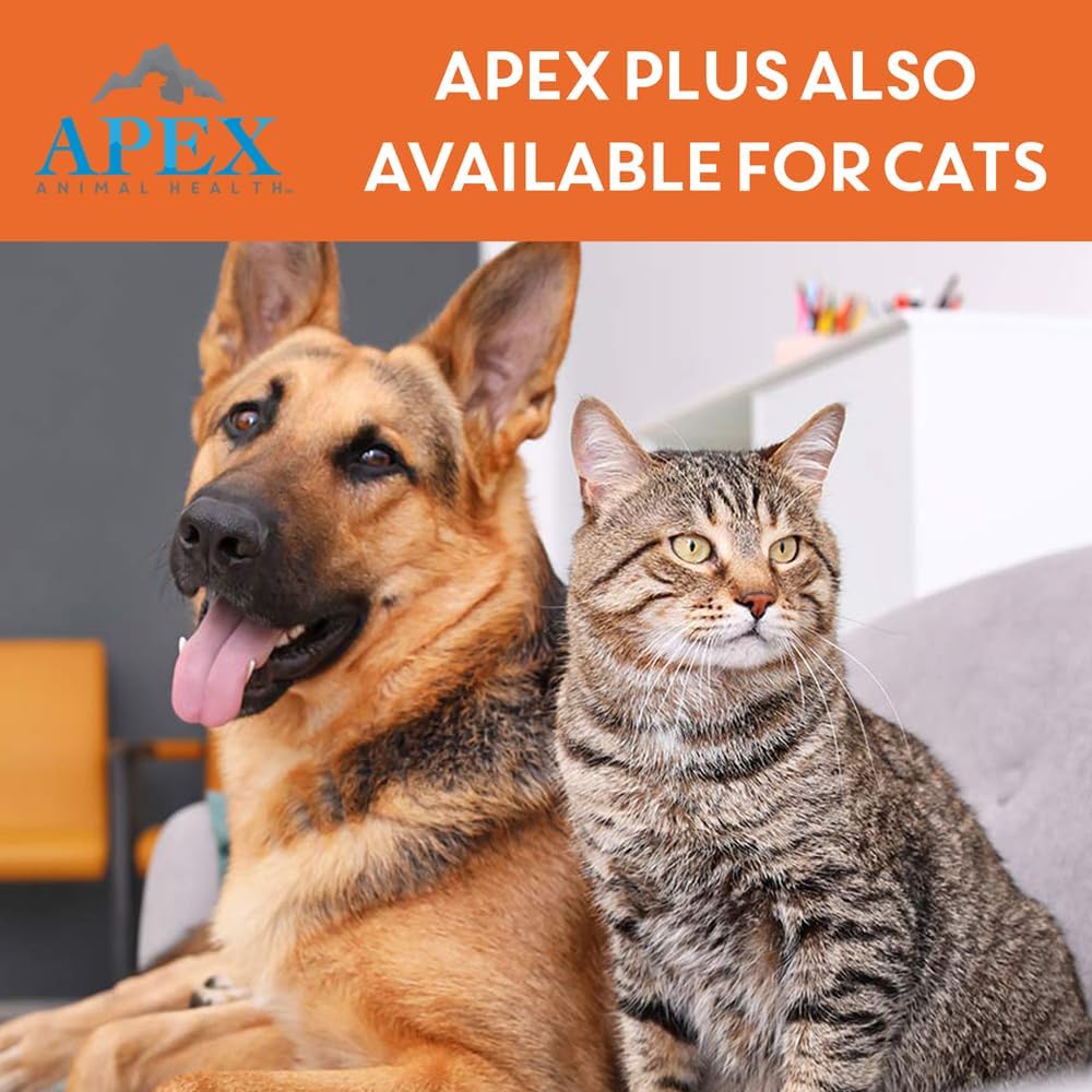 Apex Plus Flea and Tick Prevention for Dogs | Small (5-22 lbs) | 6-Month Supply | Dog Flea and Tick Treatment