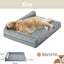 Orthopedic Dog Beds for Large Dogs-Waterproof Sofa Dogs Bed with Removable Washable