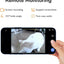 Automatic Cat Feeder, 2 in 1 Automatic Pet Feeders with Camera and Audio, Support DIY Meals and Timed Control WiFi Cat Food Dispenser, Suit for Cat
