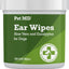 Pet MD - Dog Ear Cleaner Wipes - Otic Cleanser for Dogs to Stop Itching, Yeast and Mites with Aloe and Eucalyptus - 100 Count