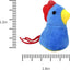 Catnip Cat Toy, 2 Pack Chicken Bird Interactive Chew Kicker Toys
