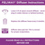 FELIWAY® Classic 3 x 30 Day Cat Calming Refills for Pheromone Diffuser, 3 x 48ml