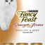 Fancy Feast Cat Food Adult Gravy Lovers Poultry & Beef Feast Variety, Wet Food - 30 Pack x 85g Can