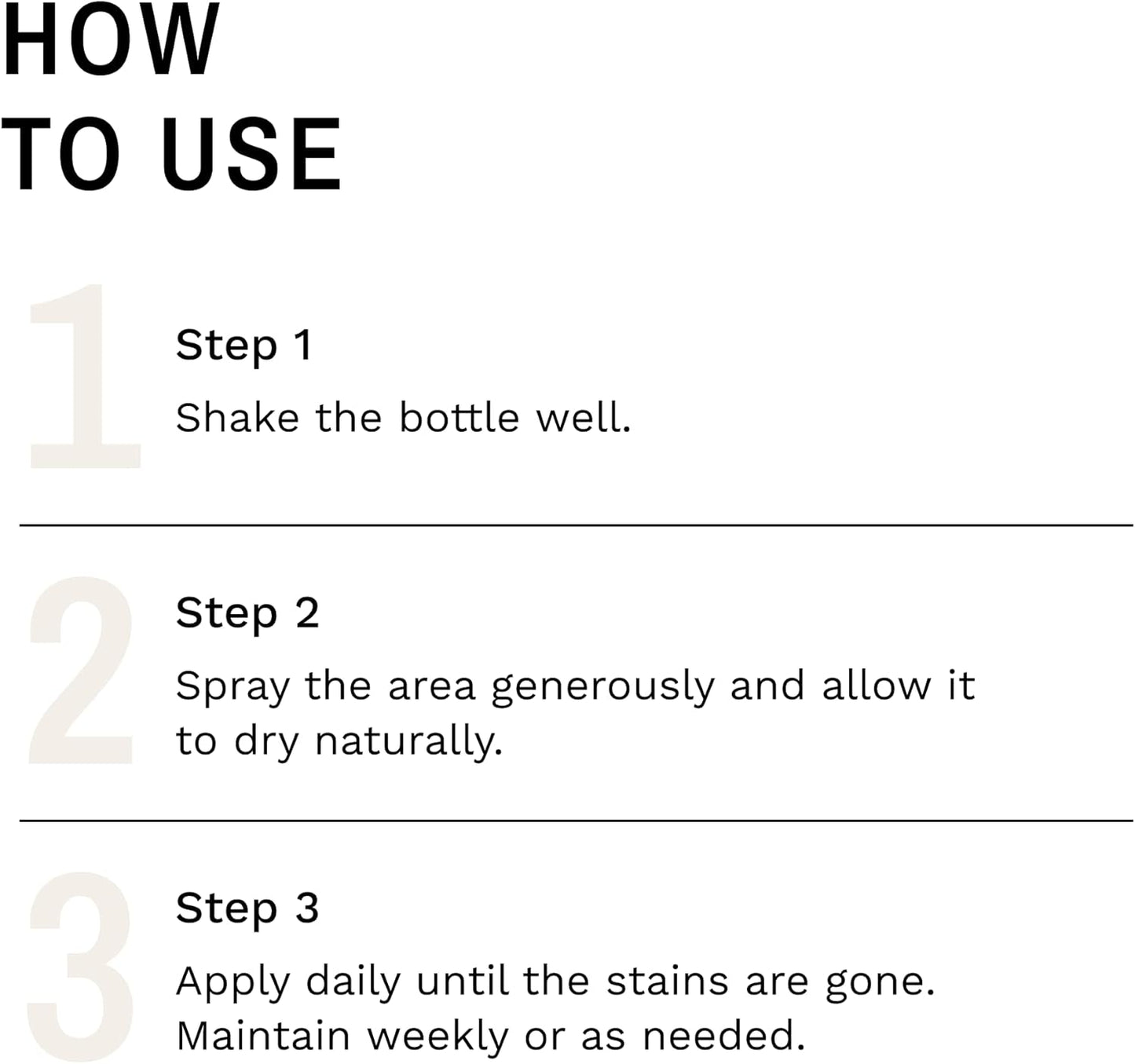 Eye Envy Beard Stain Remover Spray for Dogs/Cats|100% Natural and Safe|Lift Stains from Drooling, Saliva, Food, Runoff from Tearing|Treats The Cause of staining<4oz