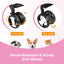 MINYII Pet Stroller Premium 3-in-1 Multifunction Jogger Stroller for Medium Small Dogs Cats Folding Lightweight for Travel with Detachable Carrier,98x65x45cm Portable Pet Stroller for Injured Pet Gift (Pink)