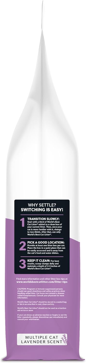 WORLDS BEST CAT LITTER LAVENDER 12.7KG
