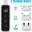 Bousnic Shock Collar for Dogs - Waterproof Rechargeable Dog Electric Training Collar with Remote for Small Medium Large Dogs with Beep, Vibration, Safe Shock Modes (8-120 Lbs)