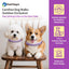 Fluorescent Calming Collar for Dogs and Cats with Pheromones - Maximum Anxiety Relief & Stress Reduction for Thunderstorms,Travel, Fireworks and Noise Phobias - Long Lasting 30 Days