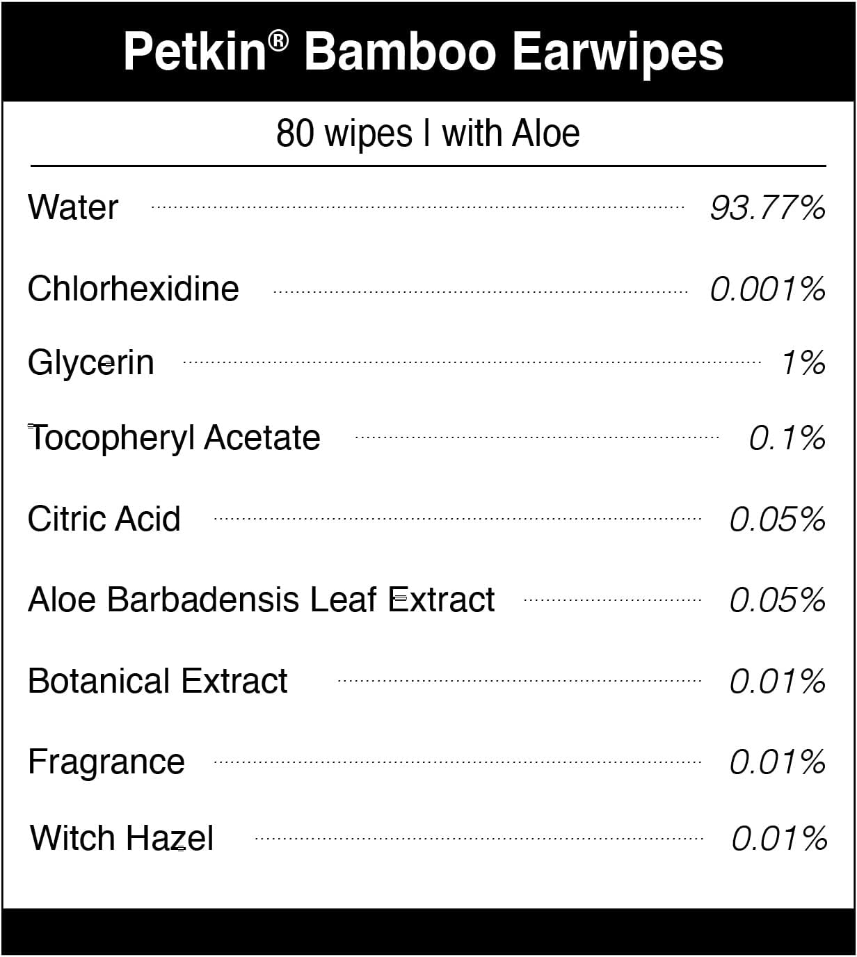 Petkin Cleanser and Deodoriser, 80 count