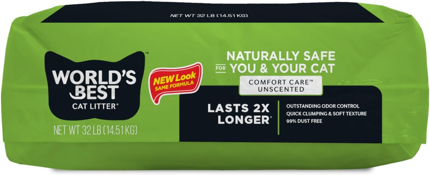 WORLD'S BEST CAT LITTER™ Original Unscented, 32-Pounds