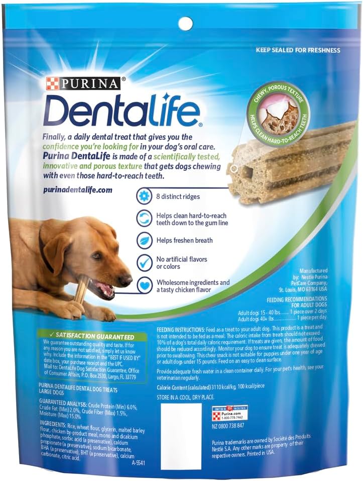 Dentallife Adult Daily Large Breed Dog Dental Treats