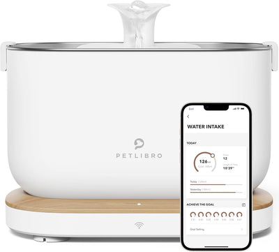 PETLIBRO App-Controlled Cat Water Fountain, 2.4G Wi-Fi Cat Fountains