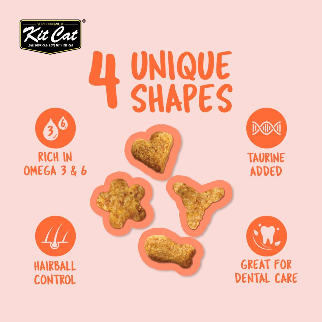 Kit Cat Kitty Crunch Salmon Treat 60 g