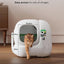 PETKIT 2025 Purobot Max Pro 2 AI-Camera Self Cleaning Cat Litter Box, Extra Large Opening 210° Wide Angle Lens Cat Facial Recognition Automatic Litter Box with 5G WiFi App Control Odor-Free
