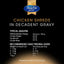 Fussy Cat Luxe Wet Cat Food, Chicken Shreds in Decadent Gravy 12x70g