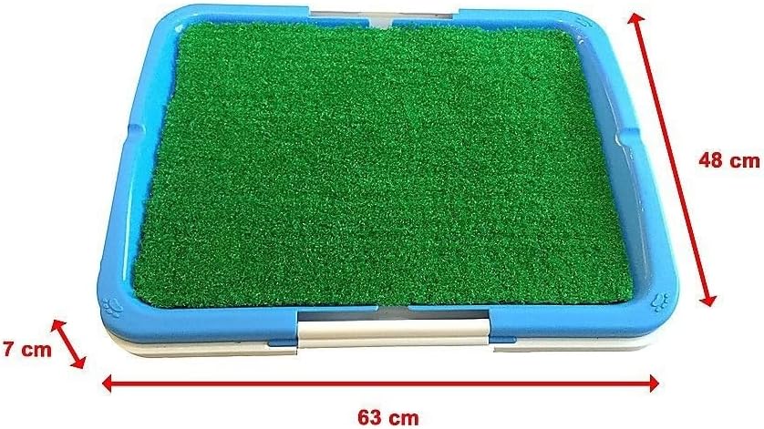 Portable Indoor Dog Puppy Pet Toilet - Artificial Grass Training Pad
