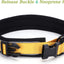 Adjustable Reflective Personalised Thick Dog Collar 1.6 Inch 4 CM Wide with Quick Release - Small Medium Large Dogs