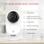 YI 2K 3MP Home Security Camera, Indoor Camera with Person, Vehicle, Animal Detection with Alexa