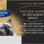 Fussy Cat Luxe Wet Cat Food, Chicken Shreds in Decadent Gravy 12x70g