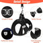 PAWCHIE Puppy Harness and Leash Set - Soft Mesh Dog Vest Harness, Reflective & Adjustable Harness