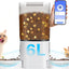 Automatic Cat Feeder for 2 Cat, 6L Dual Auto Cat Food Dispenser with Slow Feed, Smart WiFi APP Control