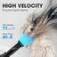 Petzly Dog Dryer for Pet Grooming, 3200W High Velocity Force Blow Pet Dryer, Adjustable Speed & Temperature Control Dog Blow Dryer, Quiet Dog Hair Dryer with 3 Nozzle