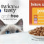 Fussy Cat Grain Free Adult Twice as Tasty Wet Cat Food, Bites & Gravy Poultry 12x80g