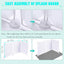 Dog Litter Box with High Walls,Indoor Dog Potty for Small and Medium Dogs