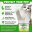 VT- Probiotics for Cats | Cat Probiotic Power | 12 Strains Prebiotics | Beef-Flavored Digestive Powder Supplement | 5 Billion CFUs | Gut Health Support | for All Ages and Breeds | 120g