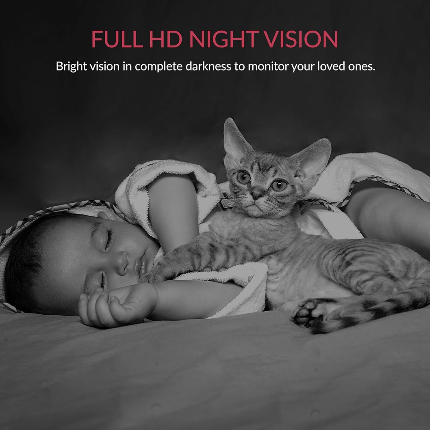 YI 2K 3MP Home Security Camera, Indoor Camera with Person, Vehicle, Animal Detection with Alexa