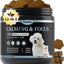 Calming Chews for Dogs – 12-in-1 Dog Calming Treats with Herbal & Vitamins, Relaxation, Focus & Behavior Support for Anxiety, Separation, Barking, Travel, Stress, Upgraded Bacon Flavor, 90 Ct
