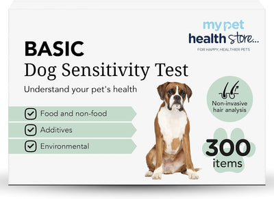 My Pet Health Store Advanced Allergen Test - At-Home Dog Allergy Test | 300 Items | Quick Results