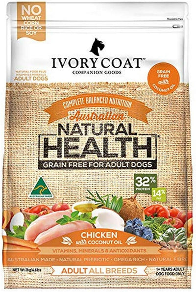 IVORY COAT ADULT CHICKEN & COCONUT OIL 2KG