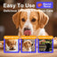 Melatonin for Dogs, 90 Chews Calming Treats for Small and Large Dogs with Valerian Root & L-Theanine for Sleep Aid & Emotional Support, Calming Treats for Stress Anxiety Relief, Barking