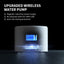 PETKIT Stainless Steel Cat Water Fountain with Wireless Pump, Dog Cat Water Fountain Dispenser,Ultra Quiet Pet Water Founatin for Cats and Small Dogs