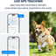 DBDD AI GPS Tracker for Dogs, Real Time Location and AI Health Care Management, Electronic Fence, Waterproof, iOS and Android Compatible (White)