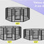 Beastie 32" Foldable Pet Dog Metal Playpen Enhanced, Universal Portable Pet Exercise Cage