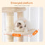 Heybly Cat Tree for Large Cats 20 lbs Heavy Duty,60 inches XXL