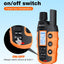 Bousnic Dog Shock Collar - 3300Ft Dog Training Collar with Remote for 5-120lbs Small Medium Large Dogs Rechargeable Waterproof e Collar with Beep (1-8), Vibration(1-16), Safe Shock(1-99) (Orange)