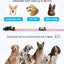 No Shock Dog Training Collar with Remote, Dog Vibration Collar with Controller Beep and Vibrate Only, Safe Lock Waterproof Rechargeable Vibrating Collars for Dogs(10-120 lbs)-No Prongs (Pink)