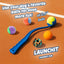 Dog Ball Thrower Launcher, Tennis Ball Launcher, for Small Large Dogs Compact Design 13.8" Stick with Medium 2.5" Red
